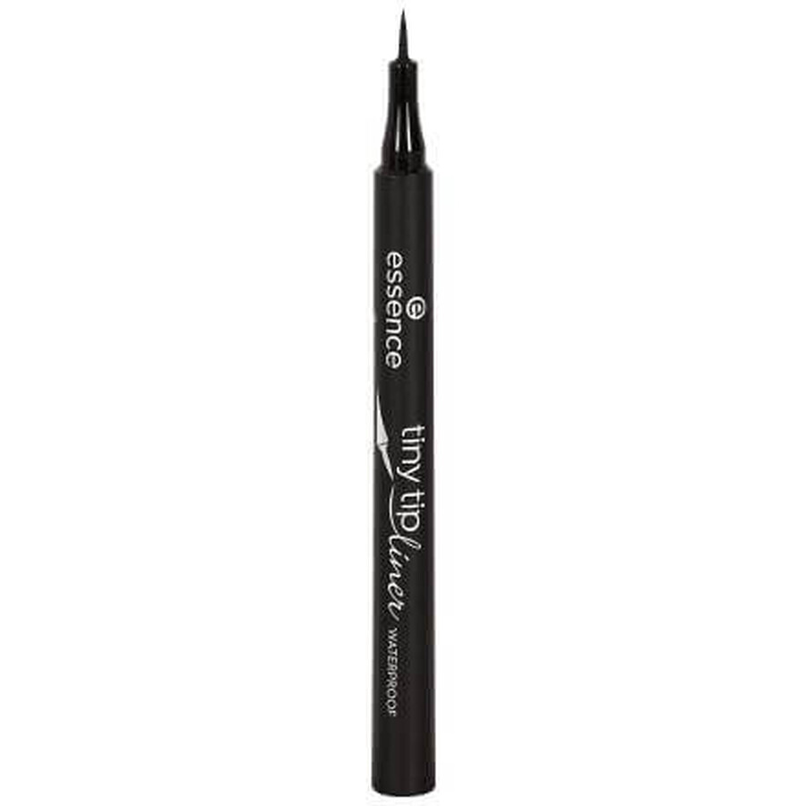 Essence Cosmetics Tiny Tip Liner Waterproof Carioca Liner 01 Negro Profundo, 1,1 ml