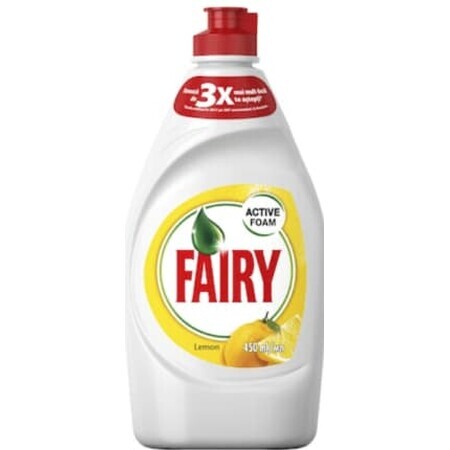 FAIRY Líquido Lavavajillas Limón, 450 ml