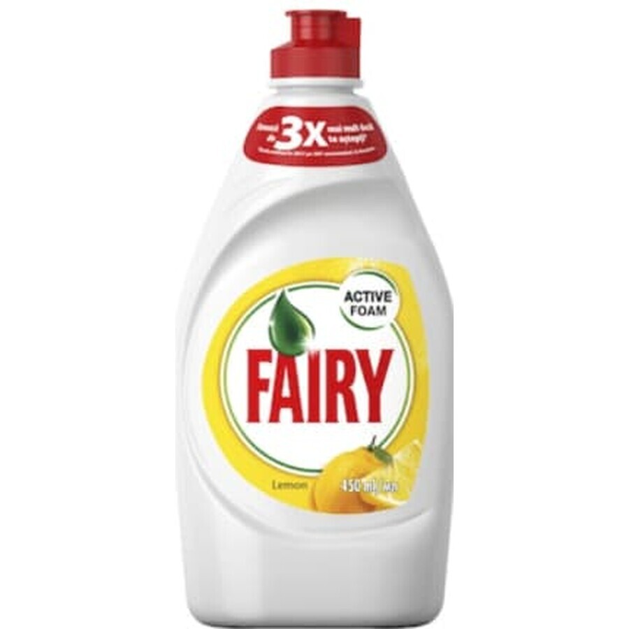 FAIRY Líquido Lavavajillas Limón, 450 ml