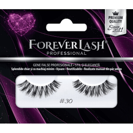 ForeverLash Pestañas postizas banda de pelo natural 30 Demi Wispies OMG, 1 pieza