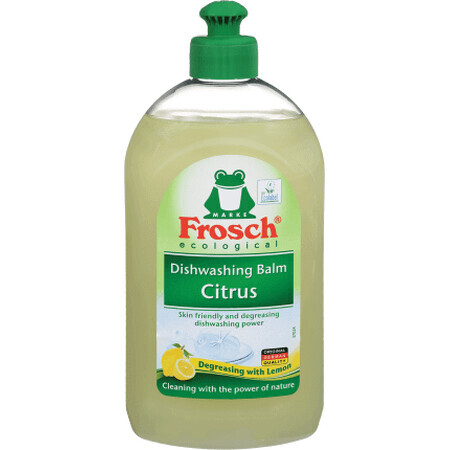 Detergente lavavajillas Frosch Citrus, 500 ml