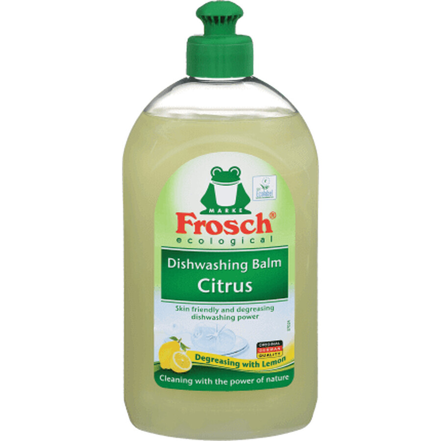 Frosch Detersivo per piatti agli agrumi, 500 ml