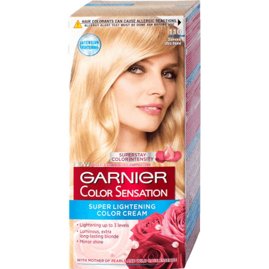 Garnier Color Sensation Vopsea permanentă 110 blond diamant, 1 buc