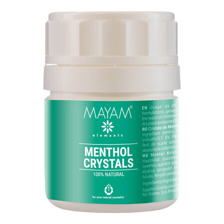 Cristal mentolado M-1416, 25 gr, Mayam