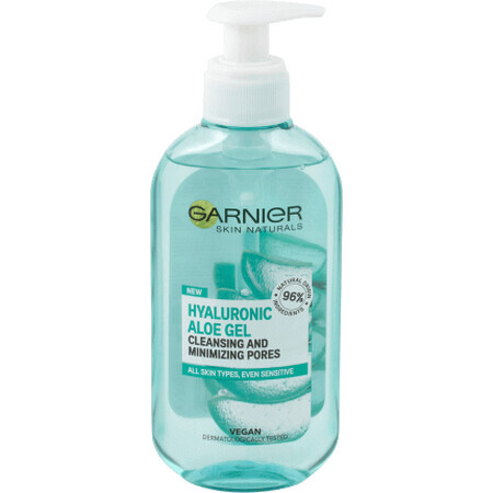 Garnier Skin Naturals Gel Limpiador Hialurónico Aloe, 200 ml