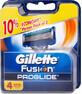 Afeitadora de manos Gillette Proglide, 4 unidades