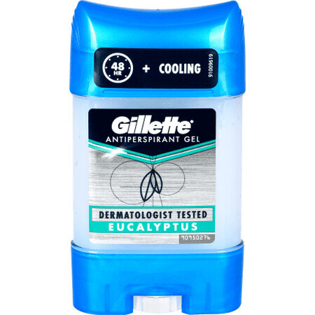 Gillette Gel Antitranspirante Eucalipto, 70 ml