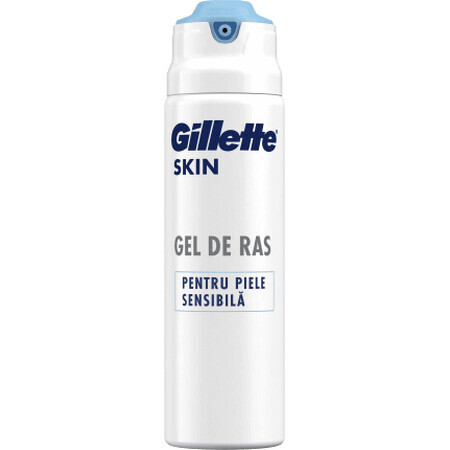 Gillette Gel de ras pentru piele sensibilă, 200 ml