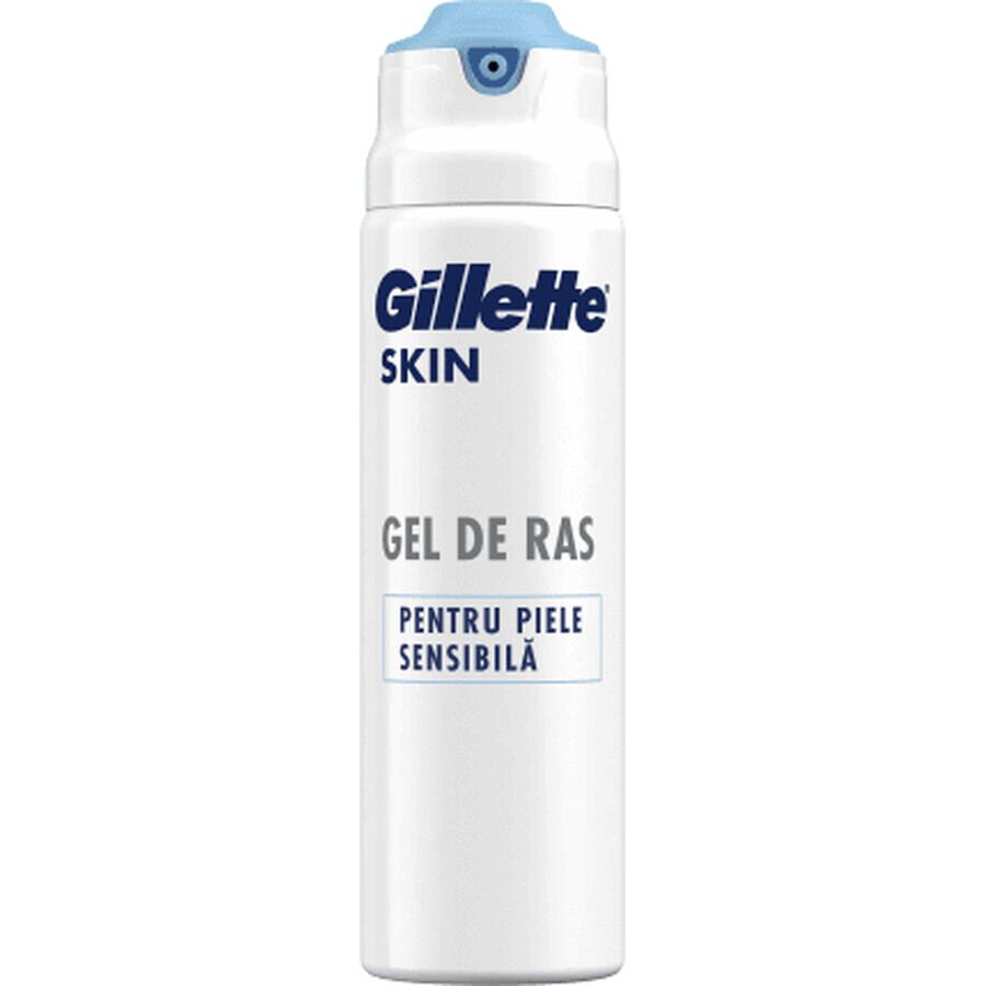 Gel de afeitar Gillette Piel Sensible, 200 ml