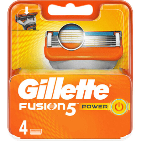 Recambios de maquinilla Gillette Power, 4 unidades