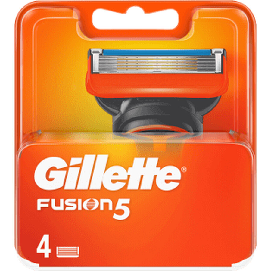 Recambios de cuchillas de afeitar Gillette Fusion, 4 unidades