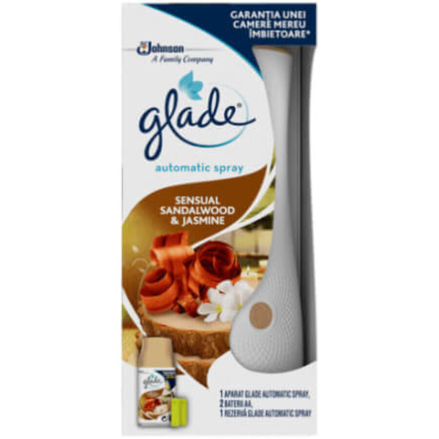 Glade Glade spray automático sándalo y jazmín, 269 ml