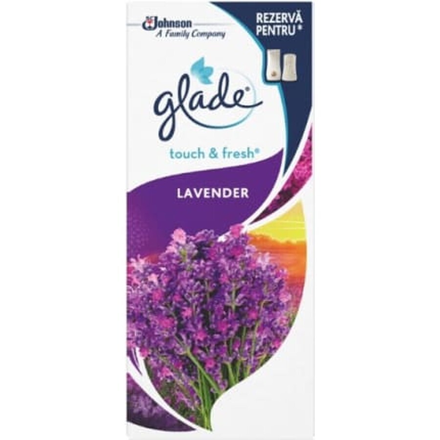 Glade Glade touch&amp;fresh recambio para electrodomésticos con sabor a lavanda, 10 ml