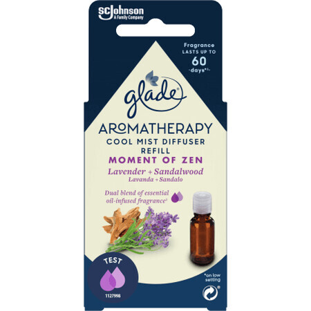 Glade Aromatherapy Moment van Zen Etherische Olie Diffuser Tank, 17.4 ml