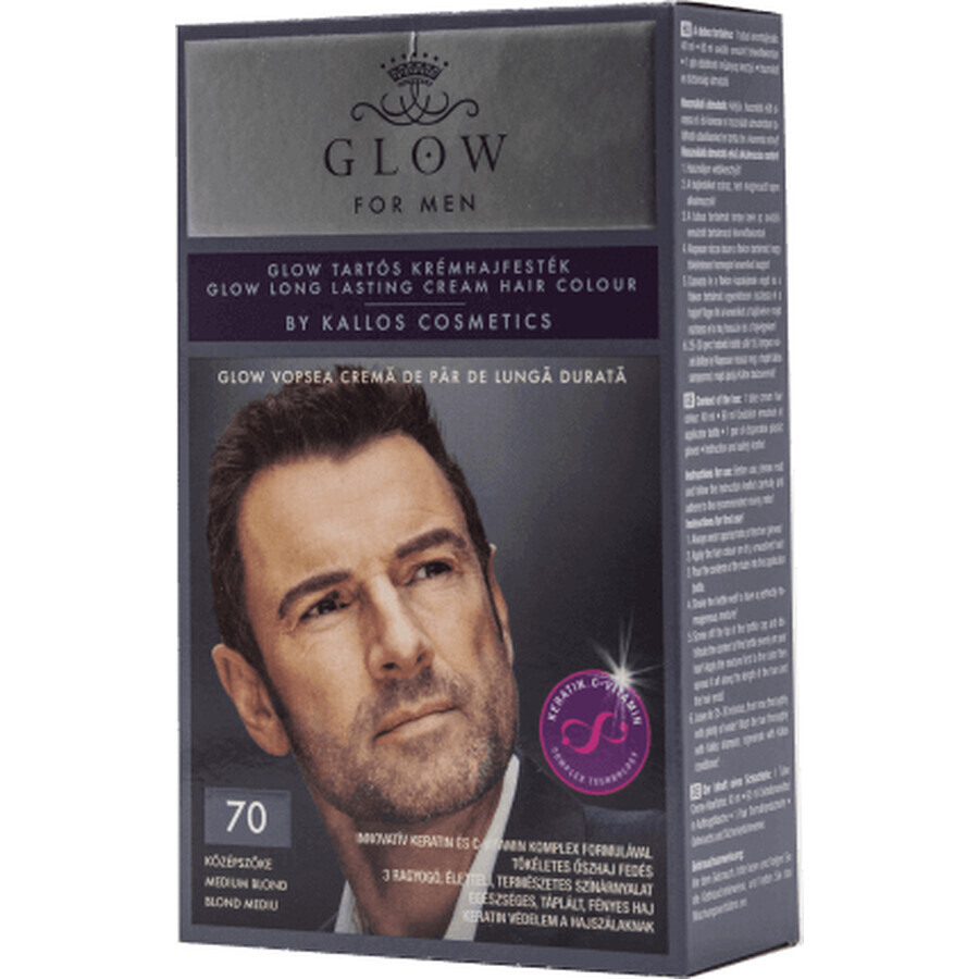 GLOW Haarfärbemittel für Männer, 1 Stück