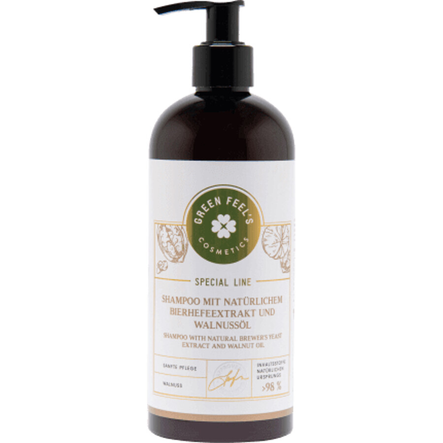 Green Feels Shampoo con olio di noci, 400 ml