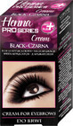 Henna Crema para Cejas Pintura Negra, 15 ml