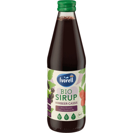 Ivorell blackcurrant syrup ECO, 330 ml