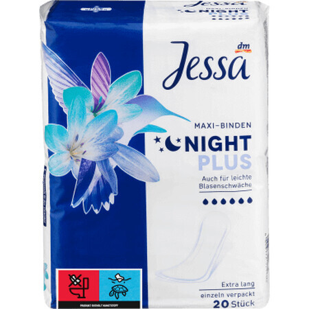 Jessa Assorbente maxi notte plus, 20 pz