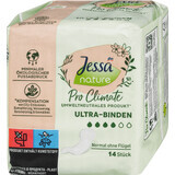 Jessa Ultra normal absorbent pads without wings, 14 pcs