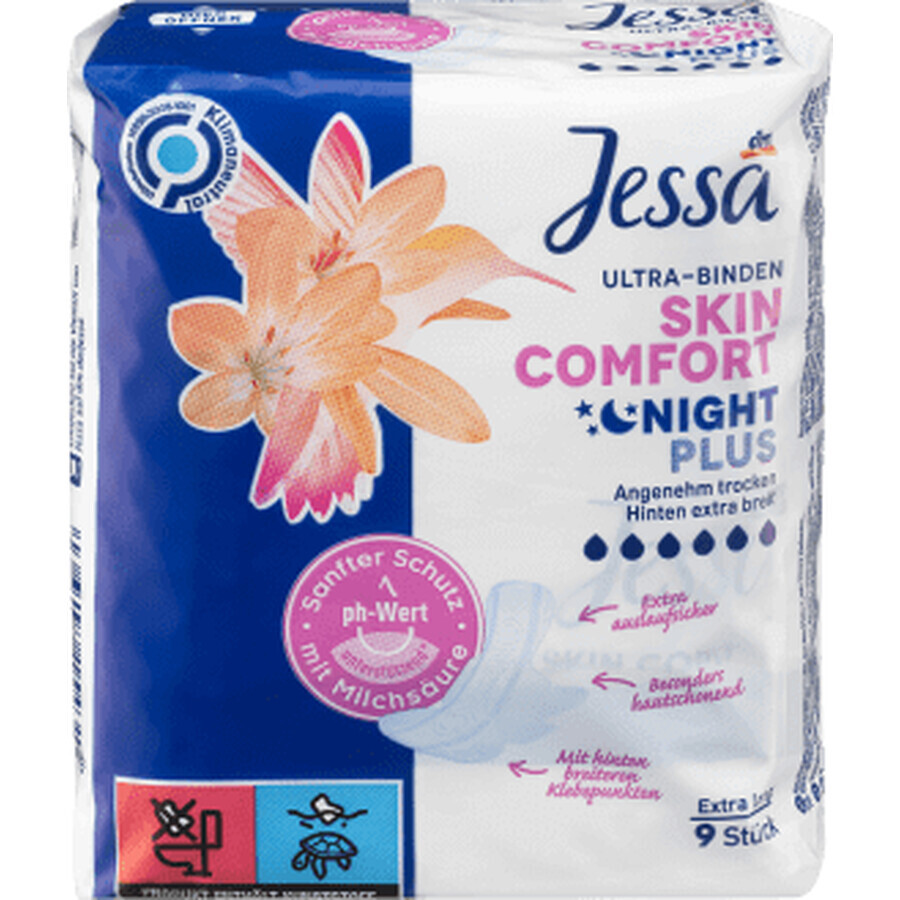 Jessa utra comfort night absorbent, 9 pcs