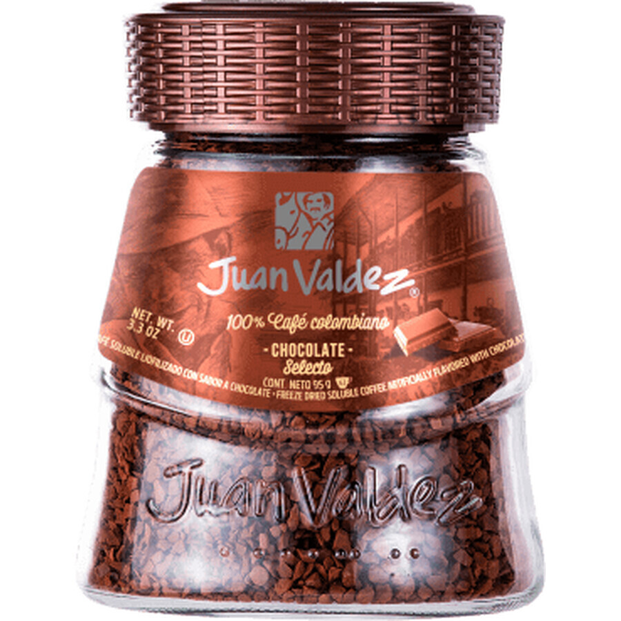 Café soluble con chocolate Juan Valdez, 95 g