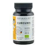 Cúrcuma 405 mg, 60 cápsulas, Republica Bio