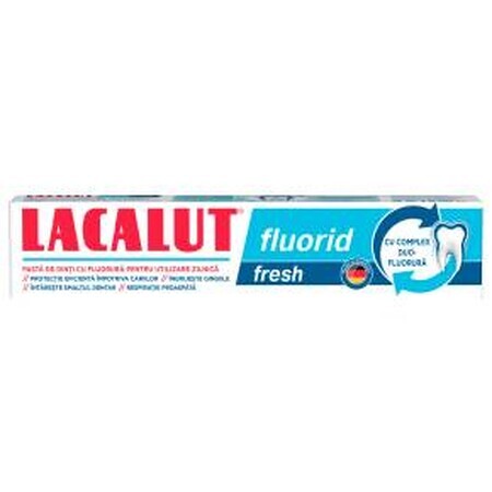 LACALUT Pasta dentífrica Fluorid Fresh, 75 ml