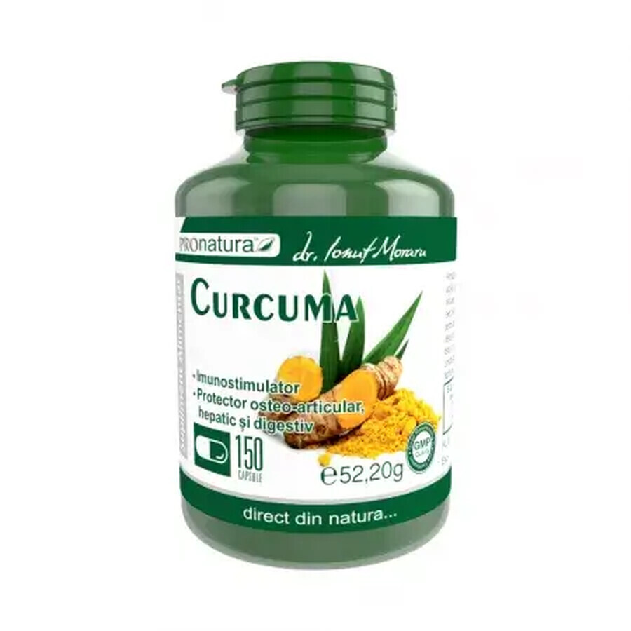 Turmeric, 150 capsules, Pro Natura