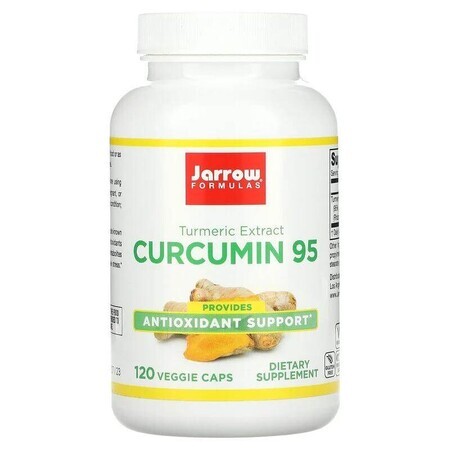 Curcumin 95 500 mg Jarrow Formulas, 60 Kapseln, Secom