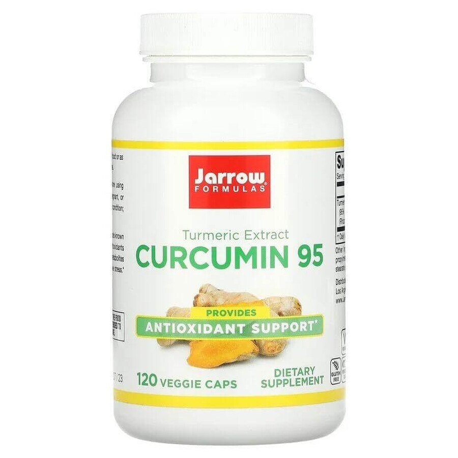 Curcumin 95 500 mg Jarrow Formulas, 60 Kapseln, Secom