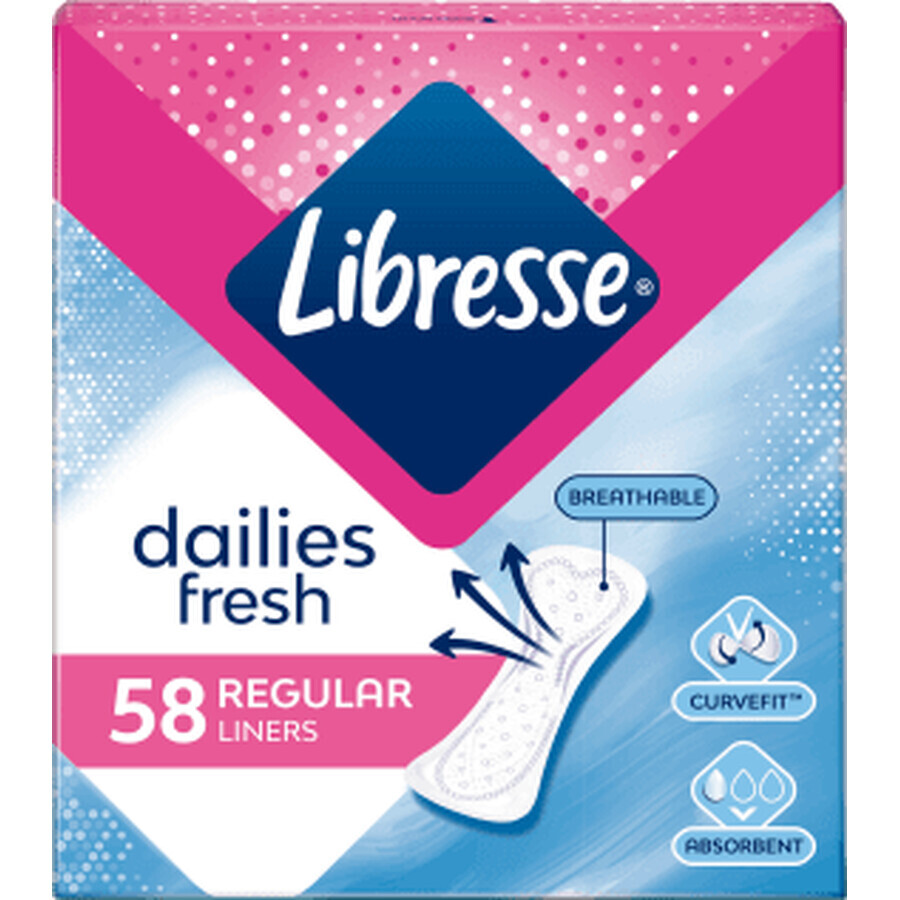 Absorbentes diarios Libresse, 58 uds.