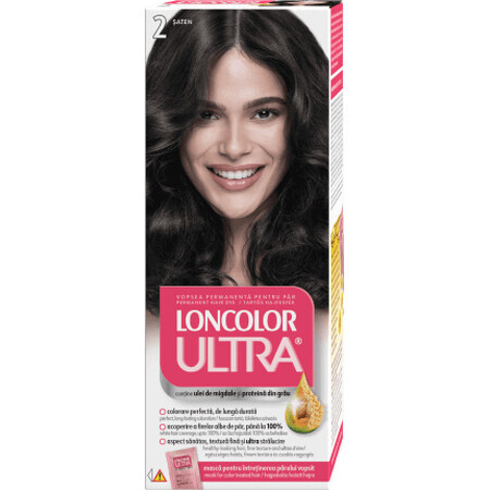 Loncolor ULTRA Vopsea permanentă 2 șaten, 1 buc