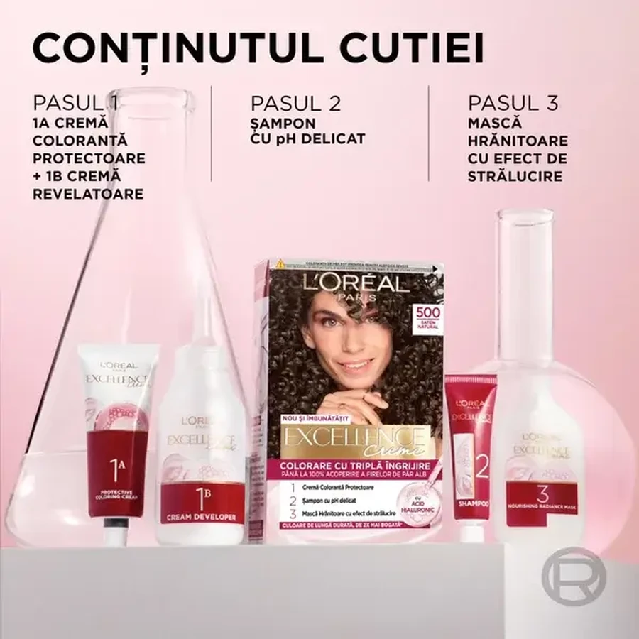 Loreal Paris EXCELLENCE CREME Teinture permanente avec ammoniaque 6.35, 1 pc