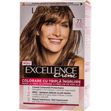 Loreal Paris EXCELLENCE CREME Tinte permanente con amoníaco 7.1, 1 ud.