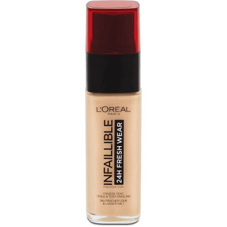 Loreal Paris Infaillible 32H Fresh Wear foundation 200 Natural Linen, 30 ml