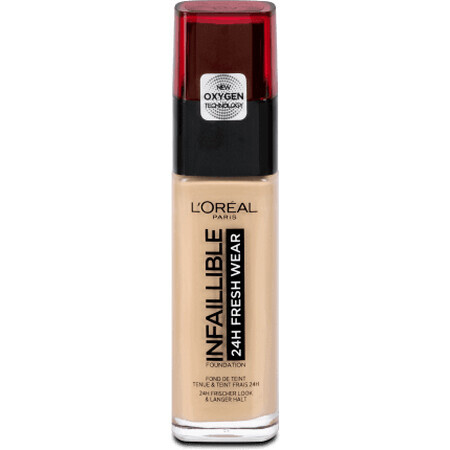 Loreal Paris Infaillible 32H Fond de teint Fresh Wear 220 Sand, 30 ml