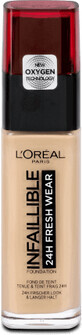 Loreal Paris Infaillible 32H Base de maquillaje Fresh Wear 220 Arena, 30 ml