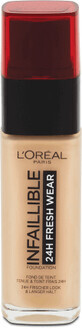 Loreal Paris Infaillible 32H Base de maquillaje Fresh Wear140 Beige Dorado, 30 ml