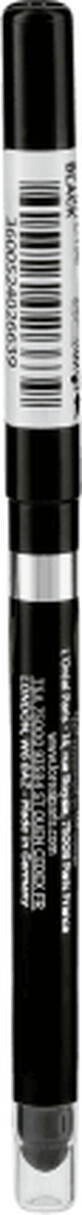 Loreal Paris Infaillible Grip Gel L&#225;piz de Ojos Autom&#225;tico Negro Intenso, 1 ud.