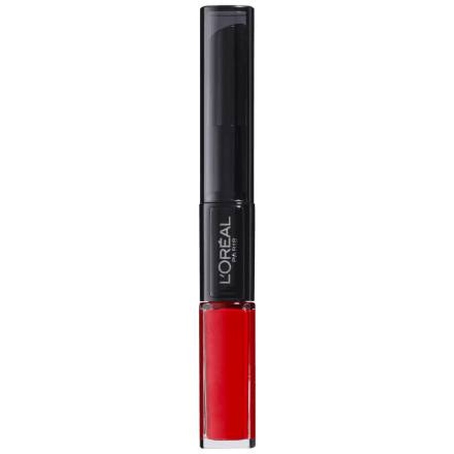 Loreal Paris Infaillible Lang anhaltender, transferresistenter flüssiger Lippenstift 506 Rot Infaillible, 5,6 ml