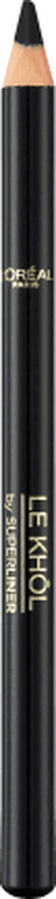 Loreal Paris Le Khol Superliner delineador de ojos 101 Midnight Black, 1,2 g