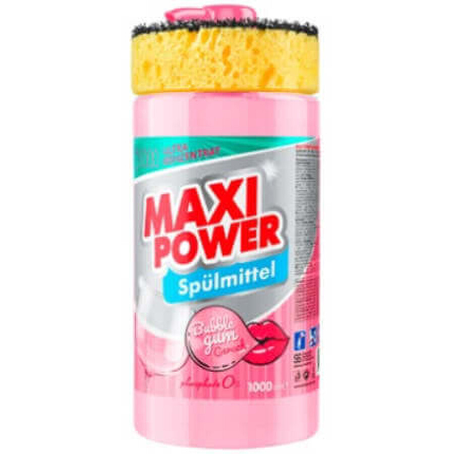 Maxi Power Detergente lavavajillas de burbujas Maxi Power, 1 l