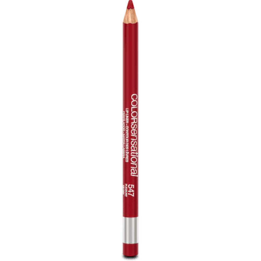 Maybelline New York Color Sensational Lippenstift 547 Pleasure Me Rot, 1 Stück