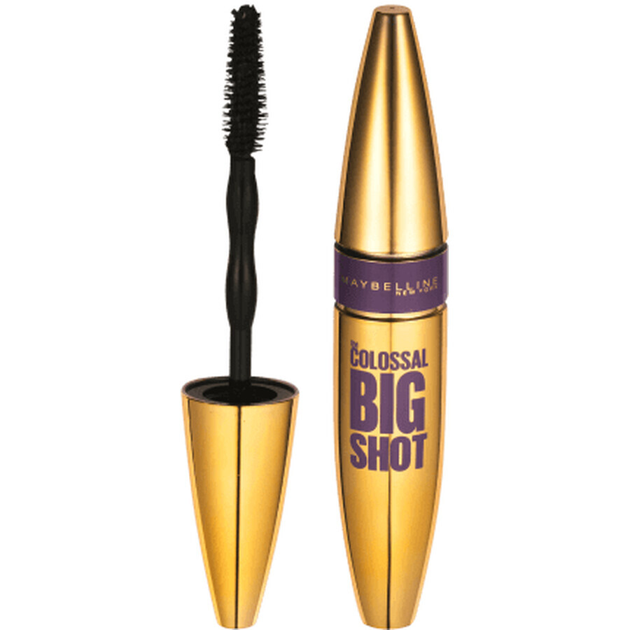 Maybelline New York Colossal Big Shot Máscara de pestañas Muy negra, 9,5 ml