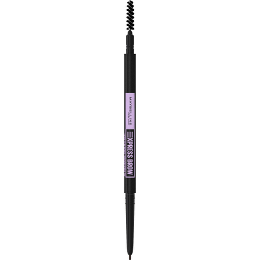 Maybelline New York Express Brow Matita per sopracciglia ultra sottile 06 Nero Marrone, 1 pz