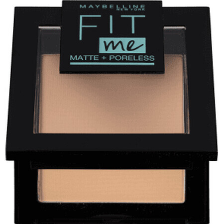 Maybelline New York Fit Me Matte+ Poreless pudră compactă 120 Classic Ivory, 9 g