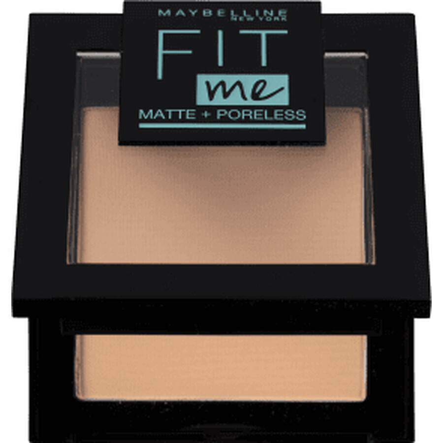 Maybelline New York Fit Me Matte+ Poreless pudră compactă 120 Classic Ivory, 9 g