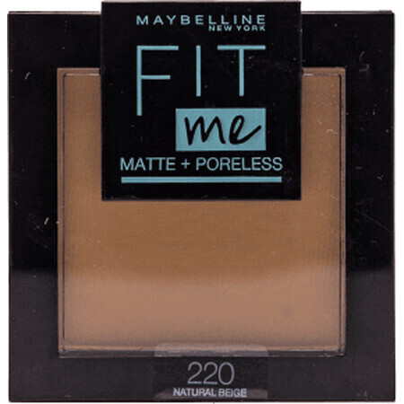 Maybelline New York Polvos compactos Fit Me Matte+ Poreless, 9 g