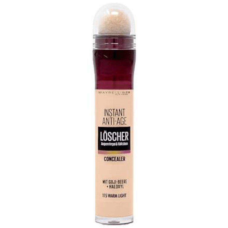 Maybelline New York Instant Anti Age Eraser concealer 115 Warm Licht, 6.8 ml